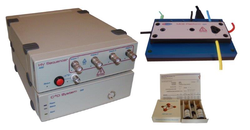 ER455 Quad HV Supply MCE System Bundle for microchip electrophoresis