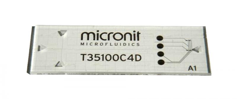 ET145-4 Micronit MCE Chip with C4D Electrodes (45 mm)