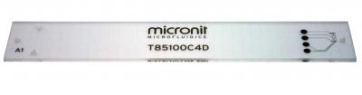 ET190-2  Micronit CE Chip for C4D (90 mm) integrated electrodes for C4D